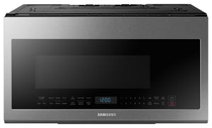 Samsung Bespoke 2.1 Cu. Ft. Over-the-Range Microwave – ME21M706BAS/AC|Four à micro-ondes à hotte intégrée Bespoke Samsung de 2,1 pi³ - ME21M706BAG/AC|ME21M70S