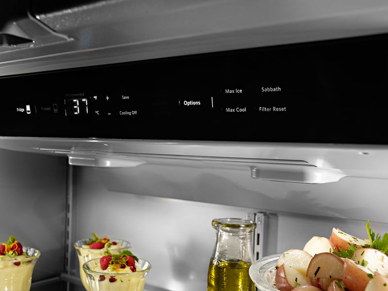 KitchenAid 42\" 24.2 Cu. Ft. Bottom-Mount Refrigerator - Stainless Steel - KBFN502ESS