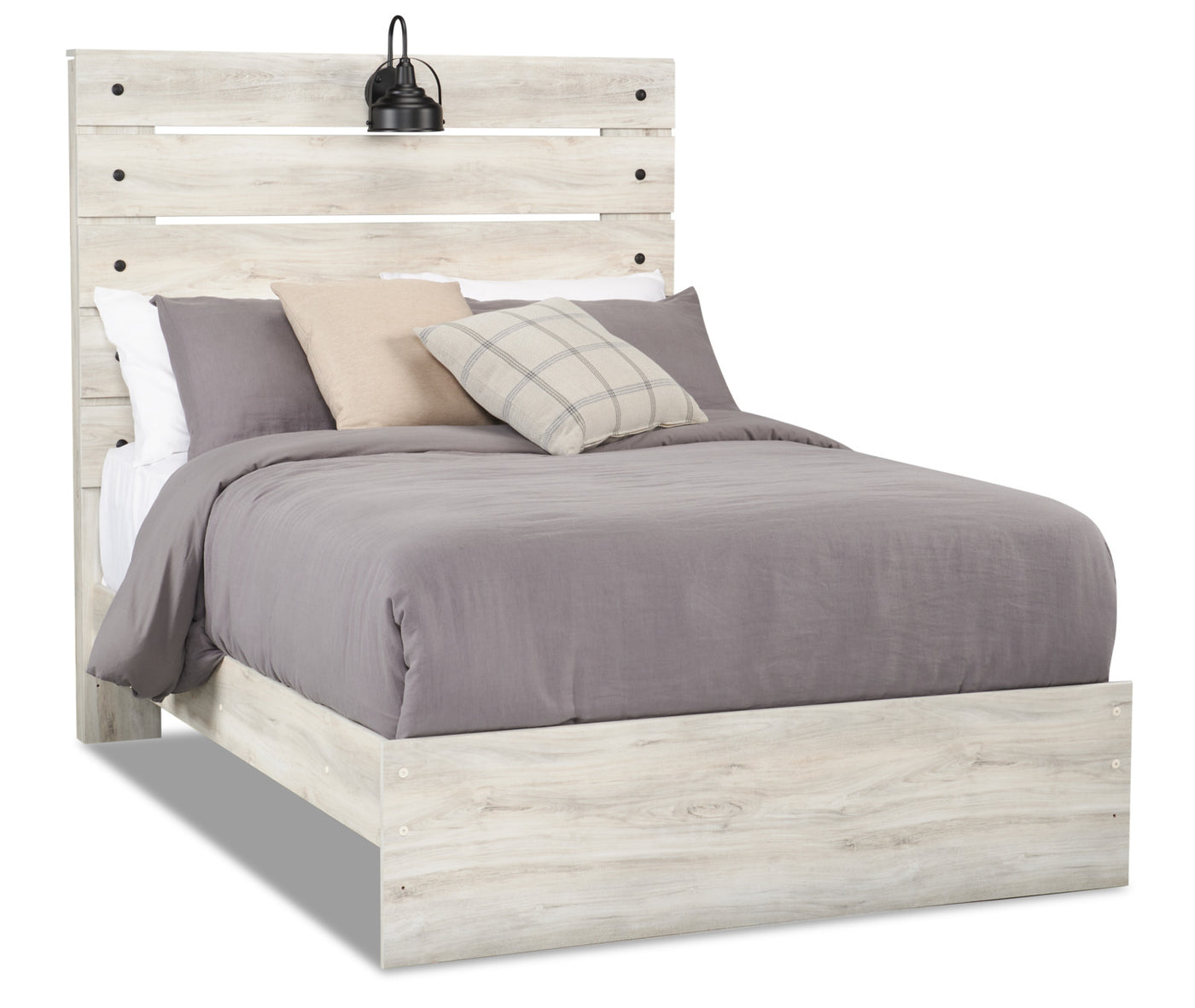Full clearance panel bed