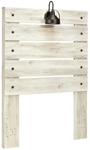 Abby Twin Headboard - White