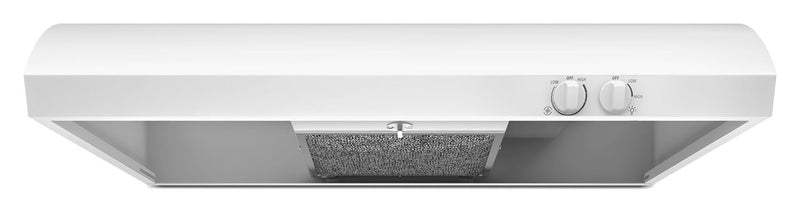 Whirlpool 36\" Under-the-Cabinet Range Hood with FIT System – UXT4236ADW