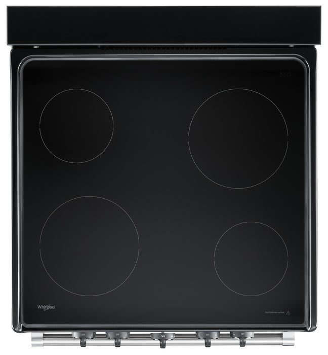Whirlpool 2.96 Cu. Ft. Electric Range - Stainless Steel - YWFE50M4HS
