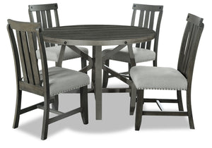 Alto 5-Piece Round Dining Table Package | Ensemble de salle à manger Alto 5 pièces avec table ronde | ALTORDP5