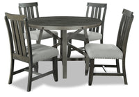 Alto 5-Piece Round Dining Table Package 