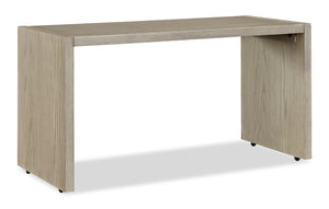 Amelia Ottoman Coffee Table - Grey | Table à café pour pouf Amelia - grise