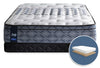 Sealy Posturepedic Performance Plus Lindfield Firm Euro-Top Low-Profile King Mattress Set
