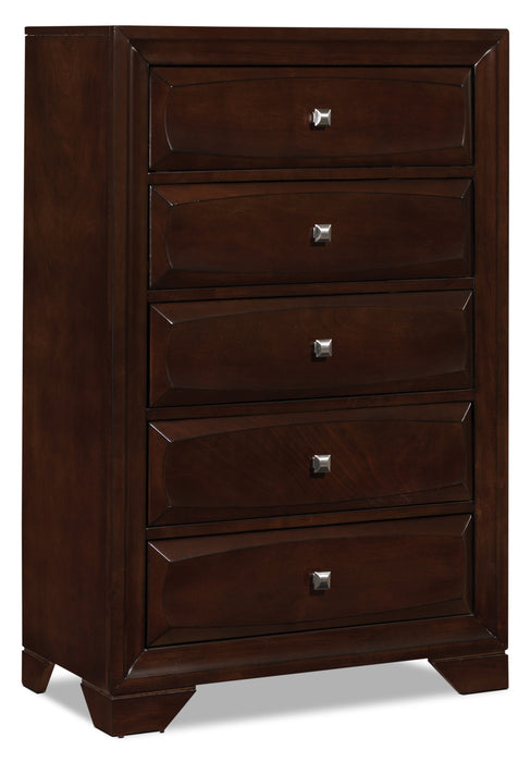 Jaxon 4-Piece King Storage Bed and Chest Package