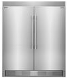 Frigidaire Professional 19 Cu. Ft. Refrigerator, 19 Cu. Ft. Freezer and Trim Kit Package