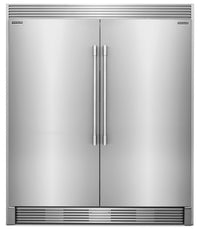 Frigidaire Professional 19 Cu. Ft. Refrigerator, 19 Cu. Ft. Freezer and Trim Kit Package
