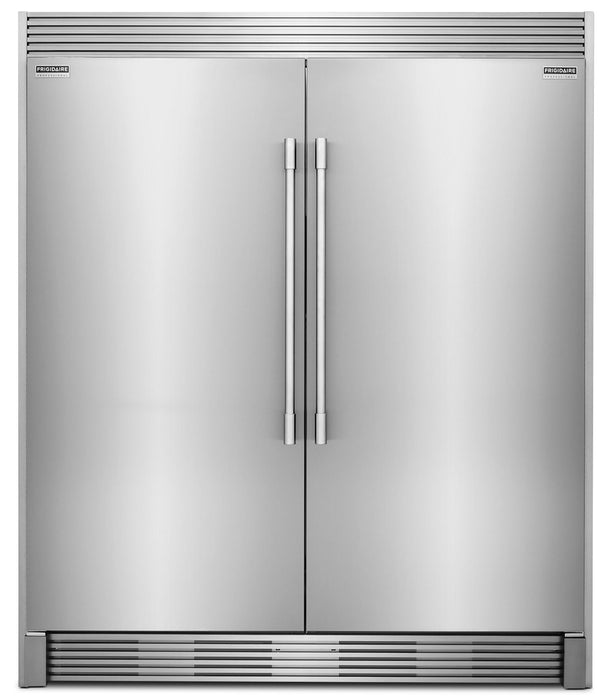 Frigidaire Professional 19 Cu. Ft. Refrigerator, 19 Cu. Ft. Freezer and Trim Kit Package