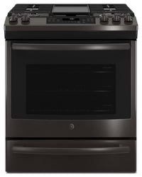 GE 5.6 Cu. Ft. Slide-In Convection Gas Range – JCGS760BELTS