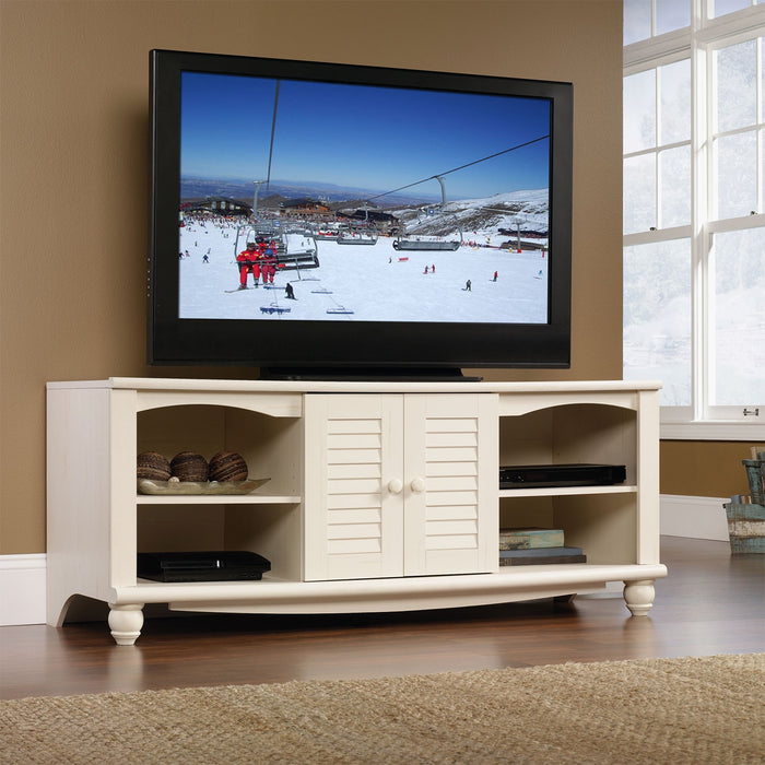 Baytona 63\" TV Stand - Antiqued White