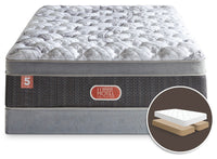 Beautyrest® Hotel Diamond 5 Plush Euro-Top Split Queen Mattress Set