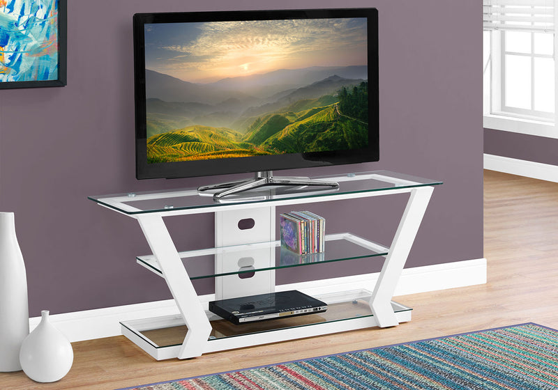 Abram 48” TV Stand –­ White