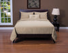 Belfast Flax 4 Piece Full Duvet Cover Set
