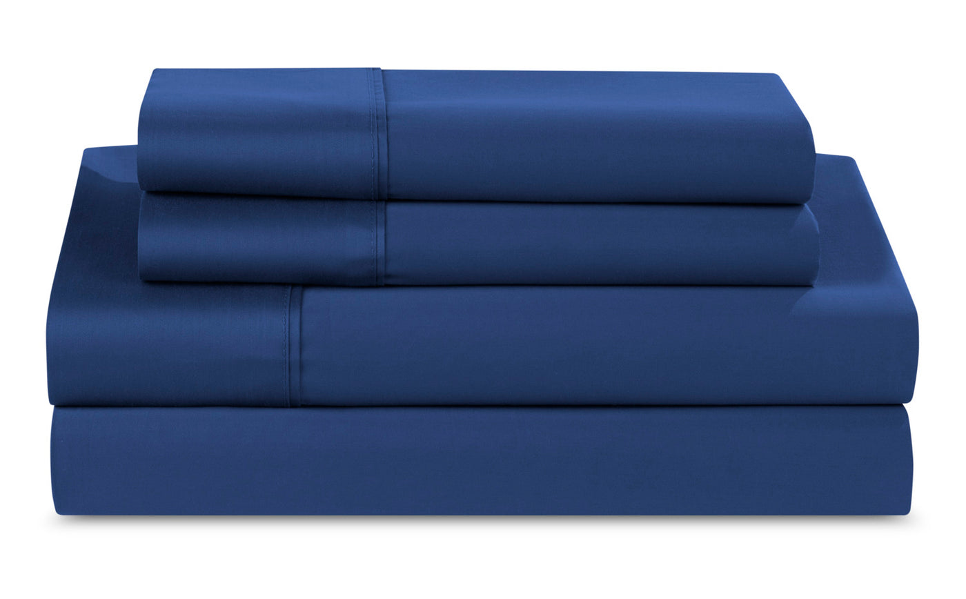 BEDGEAR HyperCotton™ 4Piece Full Sheet Set Navy The Brick