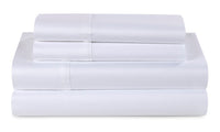 BEDGEAR Hyper-Cotton™ 5-Piece King Split Sheet Set - Optic White 