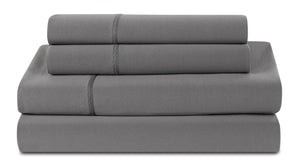 BEDGEAR Dri-Tec® 4-Piece Queen Sheet Set - Grey 