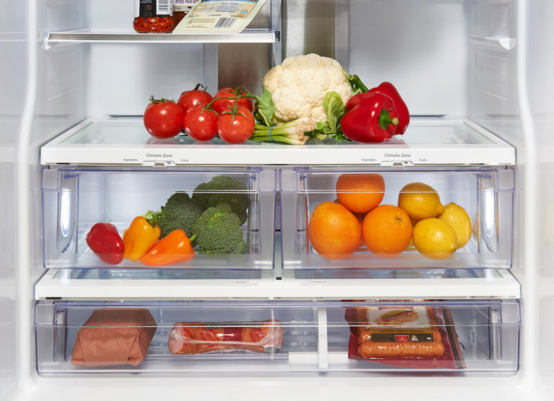 Profile 33\" 24.5 Cu. Ft. French-Door Refrigerator - Slate - PNE25NMLKES