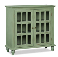 Bray Accent Cabinet - Antique Blue