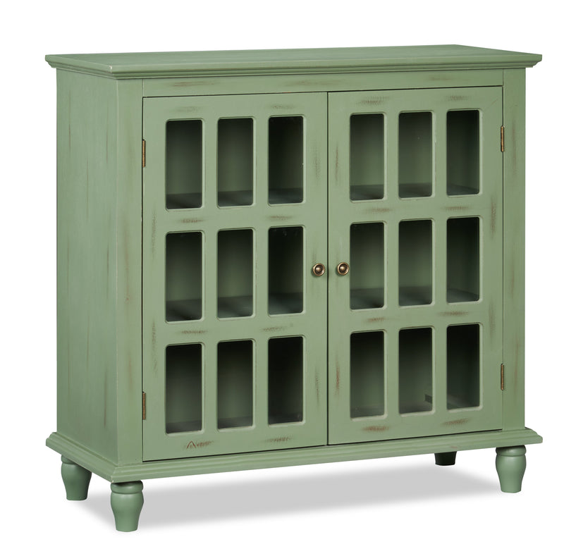 Bray Accent Cabinet - Antique Blue
