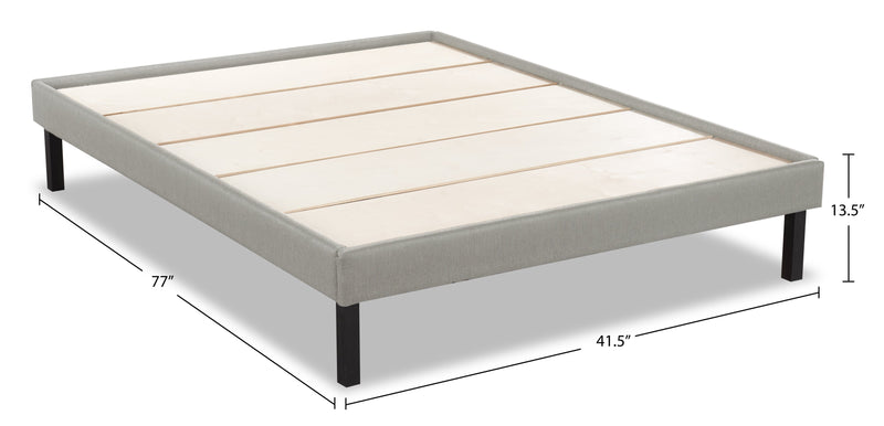 Breeze Twin Platform Base - Light Grey