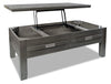 Bronx Coffee Table with Lift-Top - Grey 