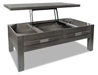 Bronx Coffee Table with Lift Top - Grey  