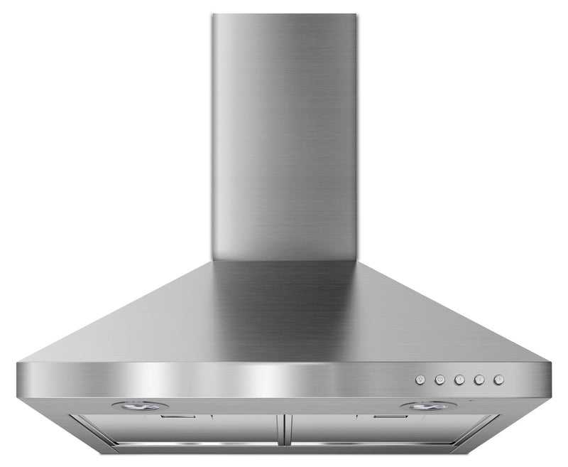Whirlpool 24\" Wall-Mount Canopy Range Hood – UXW7324BSS