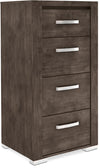 Monaco 4-Drawer Chest – Anthracite Grey