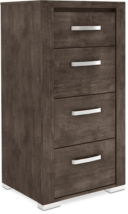 Monaco 4-Drawer Chest – Anthracite Grey