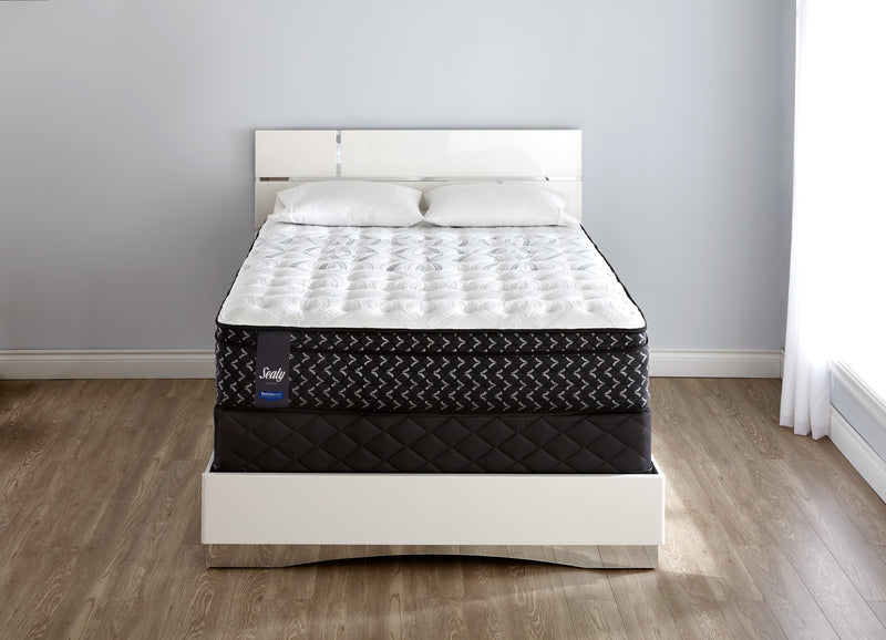 Sealy Posturepedic Highbury Medium Euro-Top Full Mattress Set