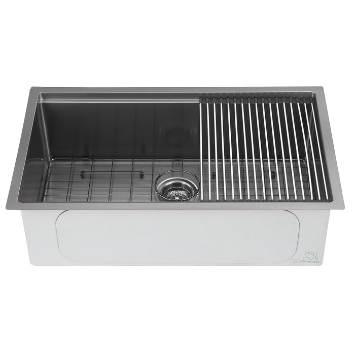 Ancona 32\" Undermount Kitchen Sink - AN-3357