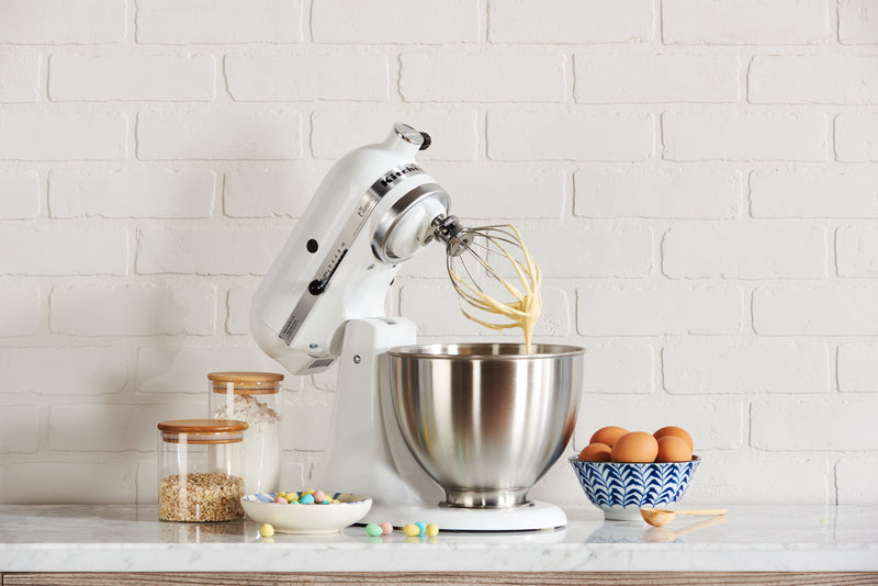KitchenAid Classic Series 4.5-Quart Tilt-Head Stand Mixer - K45SSWH