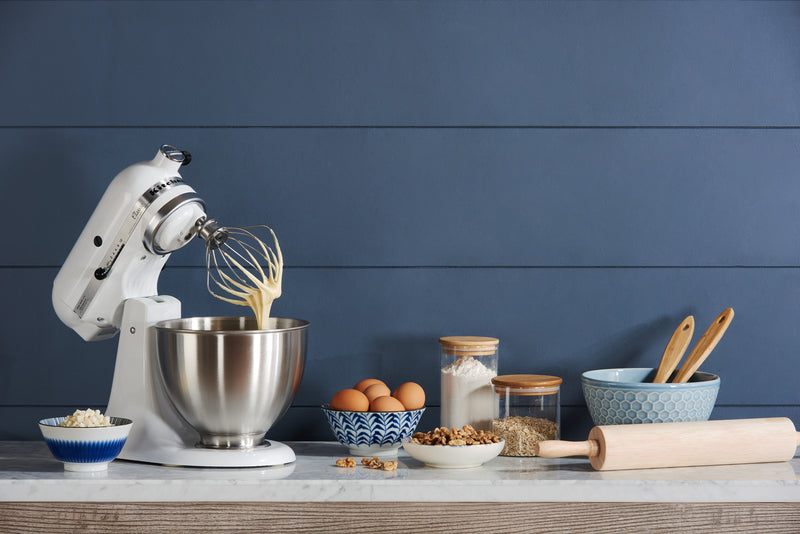 KitchenAid Classic Series 4.5-Quart Tilt-Head Stand Mixer - K45SSWH