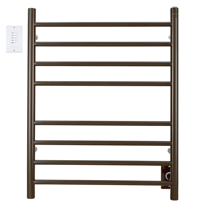 Ancona Prestige Dual 8-Bar Hardwired and Plug-In Towel Warmer - AN-5382