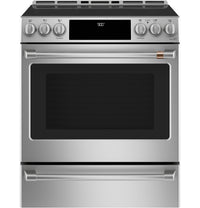 Cafe 5.7 Cu. Ft. Smart Induction Range with True European Convection and Self Clean Racks - Stainles… 