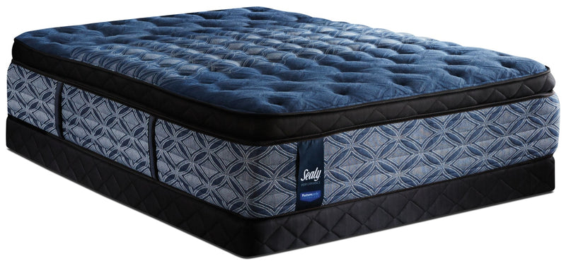 Sealy Posturepedic Performance Plus Mornington Medium Euro Pillow-Top King Mattress Set