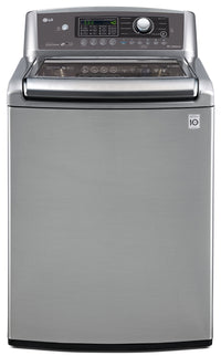 LG 5.6 Cu Ft. High-Efficiency Top-Load Washer with NFC Tag On™ - Graphite Steel