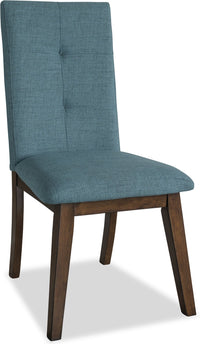 Chelsea Fabric Dining Chair – Aqua