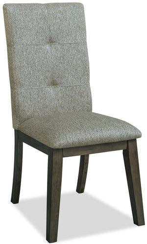 Chelsea Fabric Dining Chair - Grey Brown|Chaise de salle à manger Chelsea en tissu - gris-brun|CHELGDSC