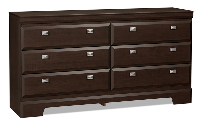 Yorkdale 6-Piece Full Storage Bedroom Package with 2 Nightstands