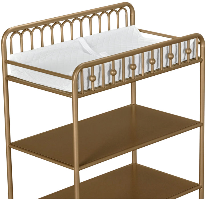 Monarch Hill Metal Changing Table – Gold