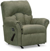 Recliner 6734 Microsuede Massage Chair - Fern