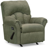 Recliner 6734 Microsuede Massage Chair - Fern
