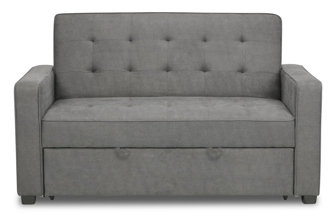 Corey Velvet Futon Grey The Brick