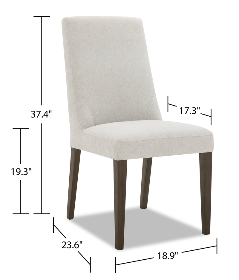 Cora Accent Dining Chair - Taupe | The Brick