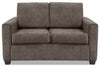 Becca Chenille Loveseat – Charcoal
