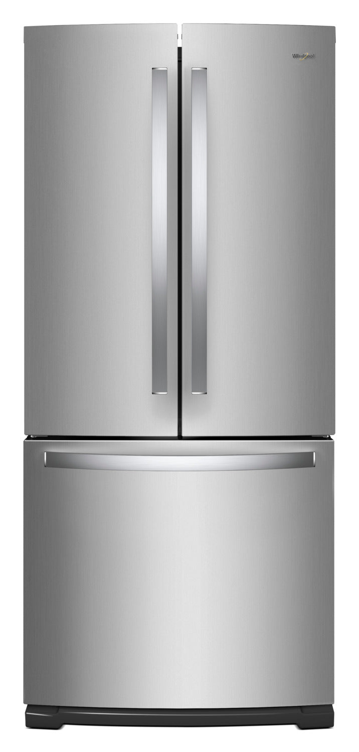 Whirlpool® 20 Cu. Ft. French-Door Refrigerator with Icemaker– WRF560SMHZ - Refrigerator in Stainless Steel