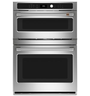 Café 6.7 Cu. Ft. Combination Double Wall Oven - CTC912P2NS1